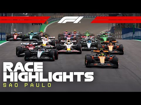 【F1 2025】ノリスがサンパウロを完全制覇！フェルスタッペン、ピットレーンから驚異の3位表彰台！【サンパウロGP決勝ハイライト】