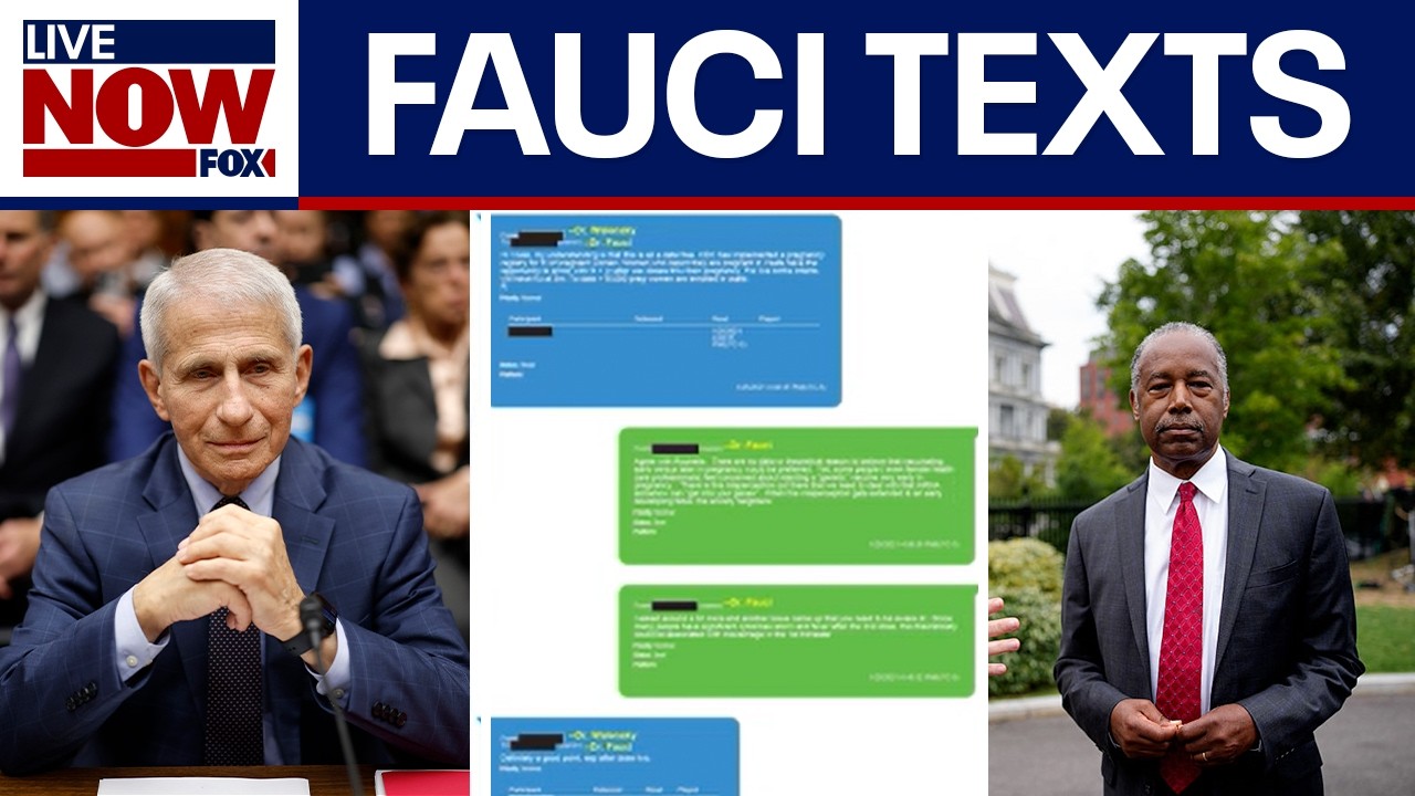 Dr. Carson on Fauci text messages