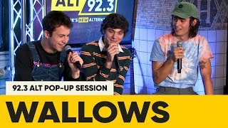 Wallows Answer Fans Questions at ALT Pop Up Session