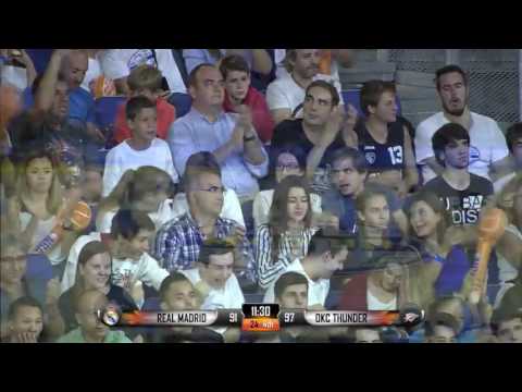 Real Madrid with 20 Three-Pointers vs Oklahoma City Thunder | Oct 3, 2016 | 2016-17 NBA Preseason