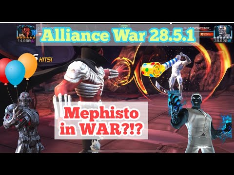 Alliance War | Off Season 28.5 War 1 | Is Mephisto useful in war? R3?