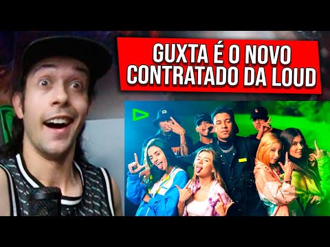 NOVO CONTRATADO DA LOUD! LOUD GUXTA - ENTÃO FAZ O L 🏄🏾‍♂️ - REACT/REAGINDO