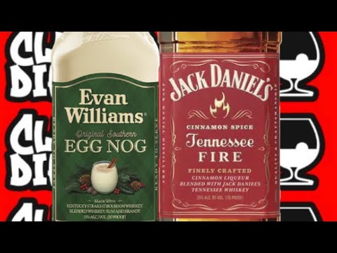 (21+ Content, Drink Responsibly) Jack Daniels Fire x Evan Williams Egg Nog