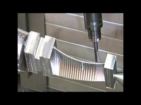 VCF 850 Blade Machining