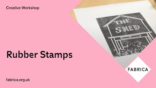 Make your own rubber stamp