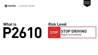 dtc p2610 interpretation