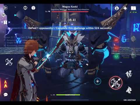 even faster 38s childe national maguu kenki clear | Spiral Abyss 2.7