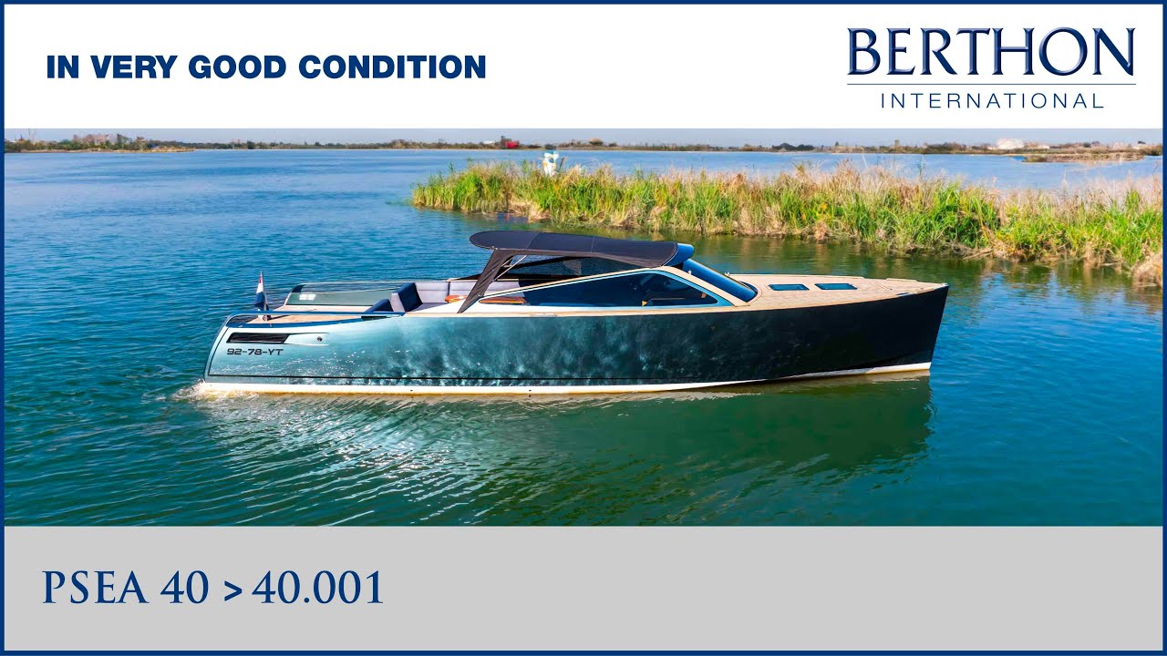 [OFF MARKET] PSEA 40 (40.001) with Henk Sijbranda - Yacht for Sale - In Very Good Condition