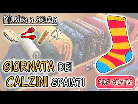 La canzone dei calzini spaiati - per la giornata del calzino spaiato - canzone per bambini