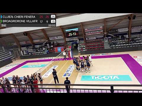 CLUB76 CHIERI FENERA vs BROAGRIDRONE VILLAFR - 04/11/2025