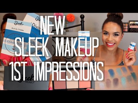 NEW Sleek Makeup First Impressions | samantha jane Video