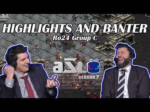 Tasteless and Artosis - ASL Season 7 Ro. 24 Group C - Highlights and Banter