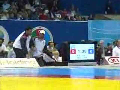 Ibragim Aldatov v. Aoun Karradj 2007 World Championships