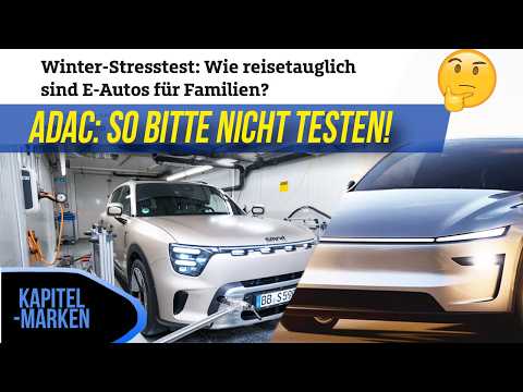 ADAC Wintertest 2026: Diese E-Autos schlagen Tesla - oder doch nicht?