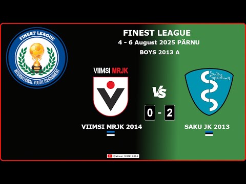 2025.08.04 - Finest League - Boys 2013 A - Game 2 - Viimsi MRJK 2014 vs Saku