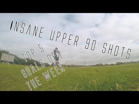 INSANE UPPER 90 SHOTS (Top 5 Goals Of The Week #6) | Masterkickerz