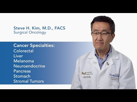 Meet Dr. Steve H. Kim - Surgical Oncology | Karmanos Cancer Institute