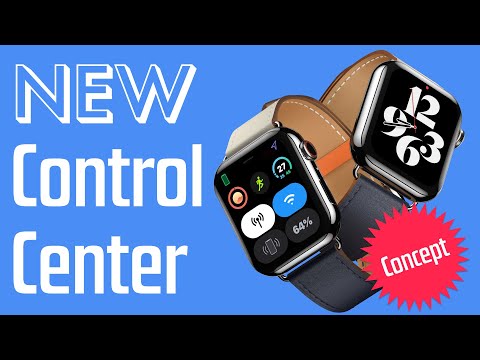 watchOS 8 Concept - Complications + Control Center = ☺️