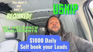 Make Over $1000 Daily With this Self Booking Carrier Website For Cars, Vans, SUV, Trucks