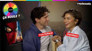 Download lagu TOM HOLLAND and ZENDAYA go behind the scenes of Spider-Man: Brand New Day mp3 Download lagu TOM HOLLAND and ZENDAYA go behind the scenes of Spider-Man: Brand New Day mp3
