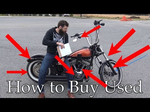 Tips on buying a Used motorcycle