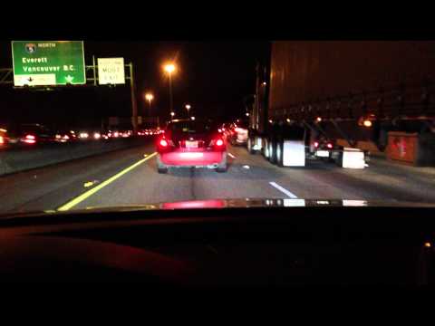 Audi A7 - Adaptive Cruise Control in Heavy Traffic