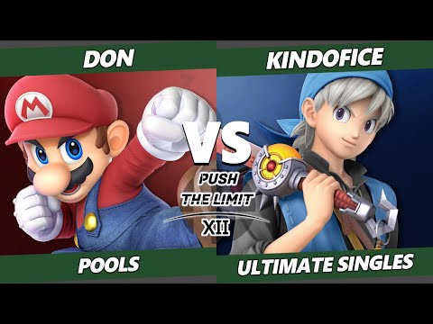 Push the Limit 12 - Don (Mario) Vs. KindOfIce (Hero) SSBU Ultimate Tournament