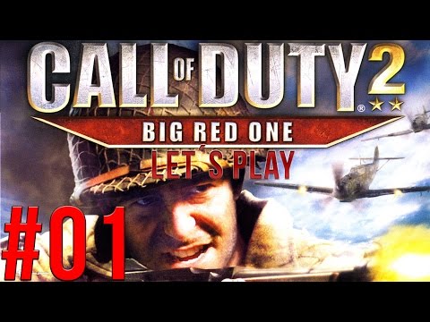 Let´s Play Call of Duty 2: Big Red One - part 01 [German/HD/Blind]