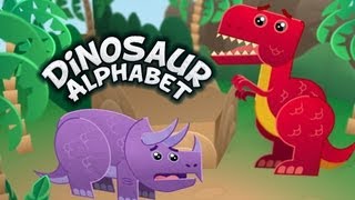 Dinosaur Alphabet Song - Kids learn the ABCs with T-Rex