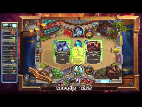 Hearthstone : Avec le druide tars quand tu perds c'est avec classe!