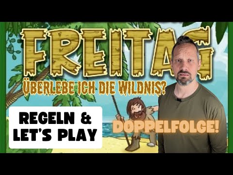 Robinson Crusoe war zum Glück nicht allein! | Freitag | Regeln und Playthrough | 2F Spiele