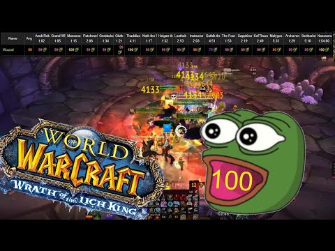 RANK 1 WORLD Survival Hunter DPS NAXX 25 COMPLETE RAID!