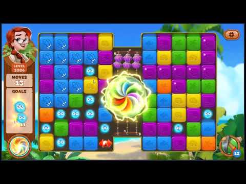 Lost Island Blast Adventure Level 1084 - NO BOOSTERS 🏝️ | SKILLGAMING ✔️