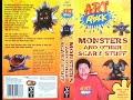 Art Attack Monsters And Other Scary Stuff 2002 UK VHS 1 2