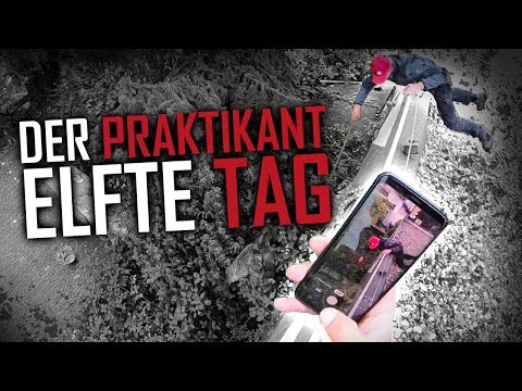 Dachdecker / Der Praktikant! Der elfte Tag! ⛏ Kies schippen