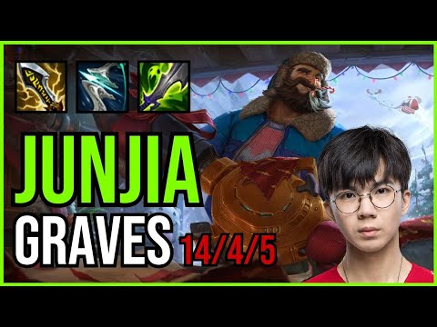 JUNJIA - GRAVES vs. CUZZ - OLAF Jungle | KR CHALLENGER | PATCH 10.25