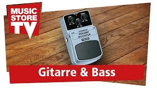 Video thumbnail for Behringer Preamp Booster PB100 Gitarren Effektgerät zum Deal Preis by MusicStoreTV
