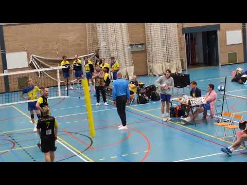 2025-09-27 Donitas H1 - Stentor H1, 1st set, beker @Aclo Groningen 🏐🏐🏐