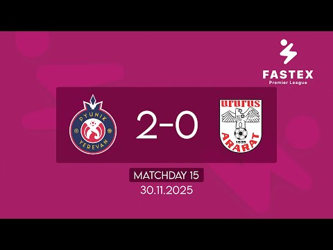 Fastex Premier League. Matchday 15. FC Pynik - FC Ararat (30.11.2025)