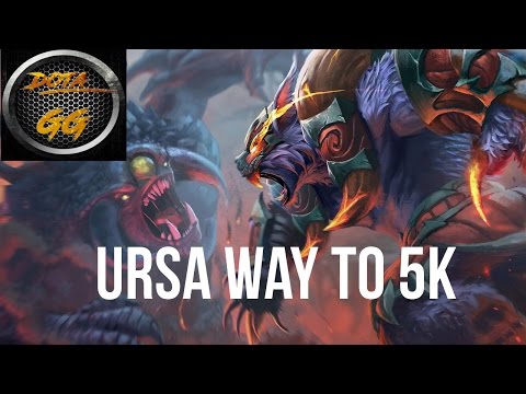 German Ursa Jungle Way to 5K - Let's Play Dota 2 Gameplay Deutsch