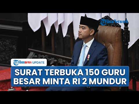 Surat Terbuka 150 Guru Besar RI untuk Gibran: Jika Kesatria & Berjiwa Besar Segera Mengundurkan Diri