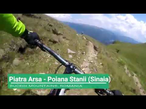 Piatra Arsa - Poiana Stanii Sinaia Enduro Track Bucegi Mountains