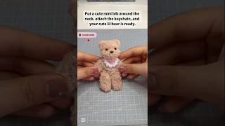FuzzyTwist Easy pipe cleaner craft, cute lil bear slow tutorial.