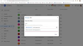 How to share contacts directly from Google Contacts Manager with a Chr