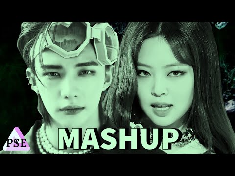 STRAY KIDS & BLACKPINK | MANIAC X PRETTY SAVAGE MASHUP
