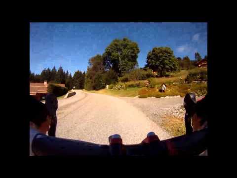 Climbing the col de la Croix Fry from Thônes