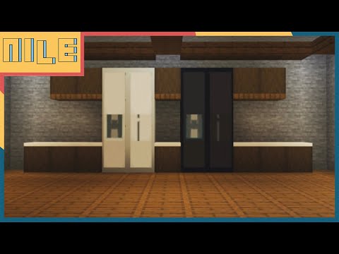 How To Make A Realistic Fridge In Minecraft