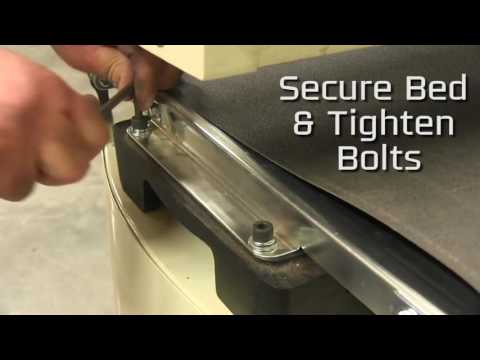 JET Changing Drum Sander Conveyor Belt