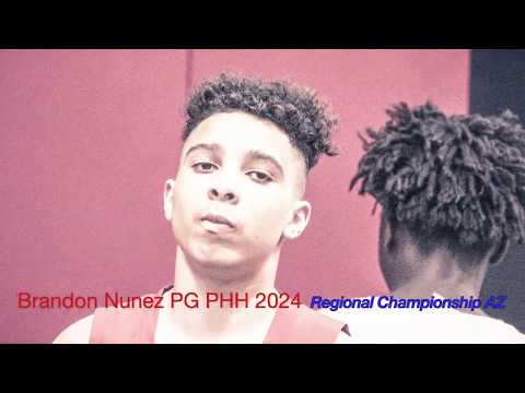 Brandon Nunez PG #20 Powerhouse Hoops 2024 - Regional Championship AZ 2019