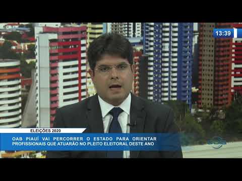 O DIA NEWS 15 01 2020  Emmanuel Fonseca (Pres. comissaÌƒo de direito eleitoral) - EleiçoÌƒes 2020